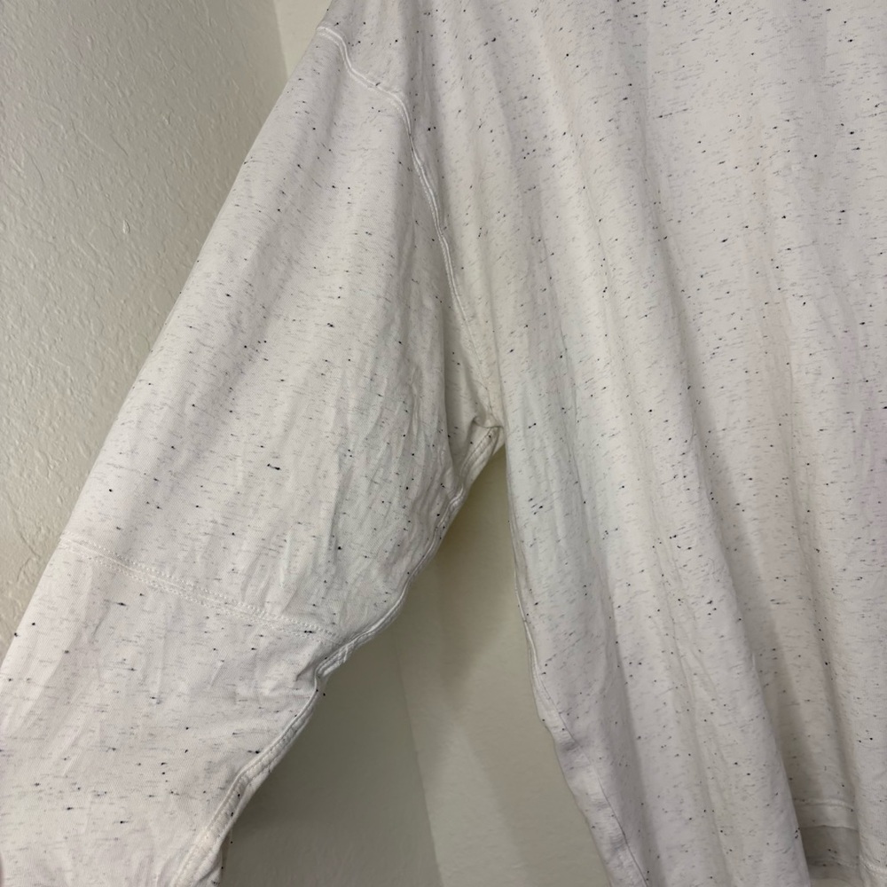 Lululemon LA Relaxed 3/4 Sleeve Crew Neck Top Size 10 - Picture 4 of 12